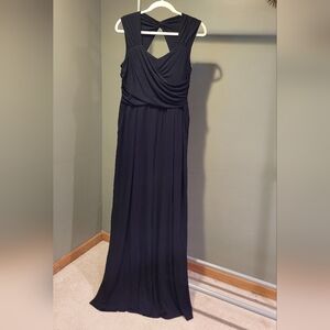 Anthropologie Moulinette Soeurs Molly Knit Wide Leg Jumpsuit, Size L, Black